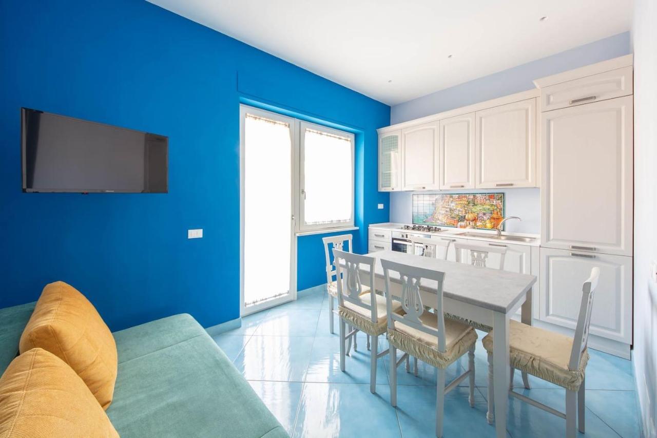 La Casa Del Poeta - Appartamento Positano Maiori Kültér fotó